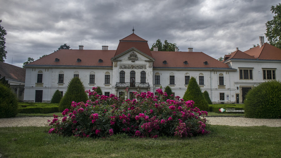 Das Schloss Széchenyi in Nagycenk und die Lindenallee