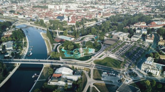 In Győr wird ein Wassererlebnispark von mehr als 21 Milliarden Forint gebaut