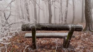 Der eisige Hauch des Winters verwandelte das Pilis-Gebirge in eine Märchenwelt