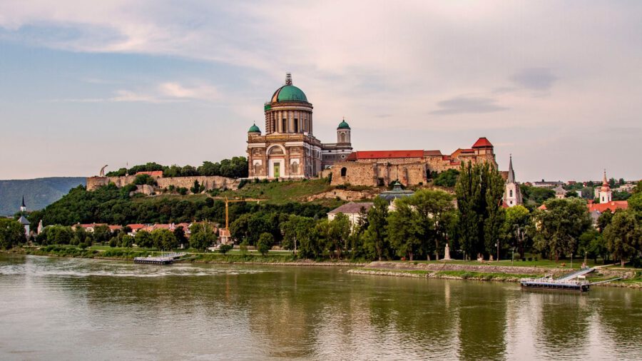 Die Basilika von Esztergom, einer der ältesten und schönsten Städte Ungarns