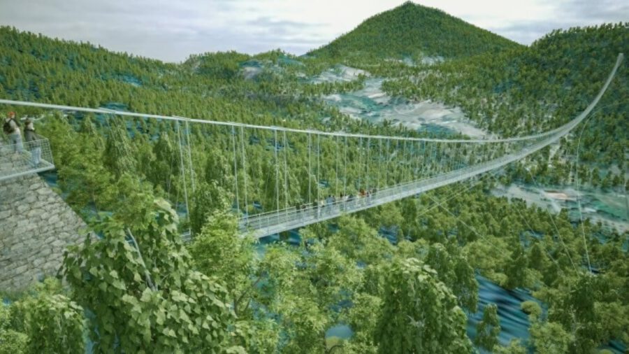 In Sátoraljaújhely kann eine 700 Meter lange Hängebrücke gebaut werden