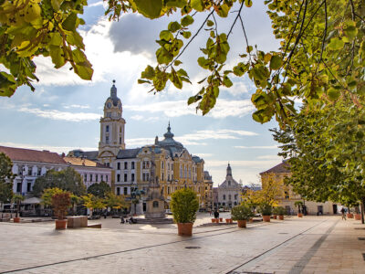 Der Széchenyi Platz 