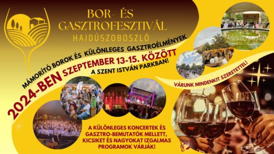 Wein- und Gastronomiefestival 2024, Hajdúszoboszló